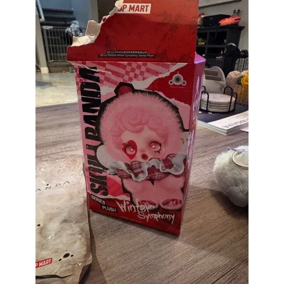 Authentic Pop Mart Skullpanda Winter Symphony‎ Song If Snow